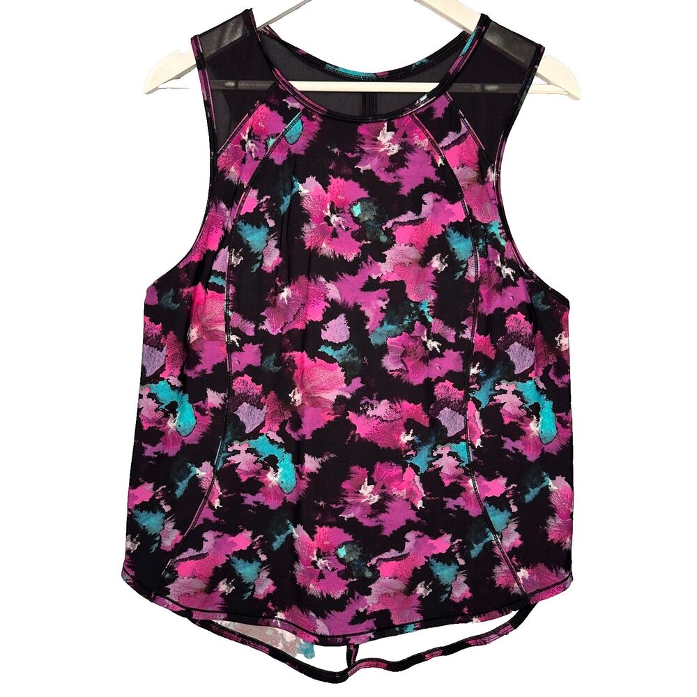Lululemon Sculpt Tank Midnight Bloom